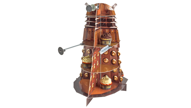 Dalek Cake Stand? Dalek Cake Stand.