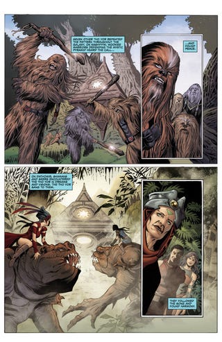 An exclusive sneak peek of Dawn of the Jedi, the mysterious new Star Wars comic!