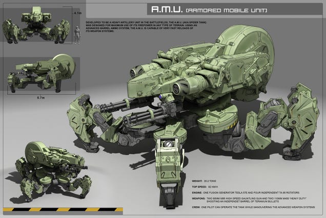 A StarCraft II Marine Won't Shoot Monsters This Pretty
