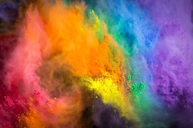 10 Photos Of Things Splashed With Paint And Other Stuff