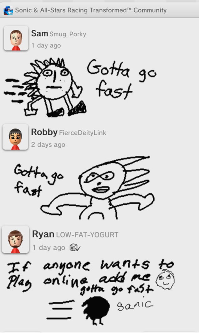 The Best Things We've Found In the Wii U's Miiverse