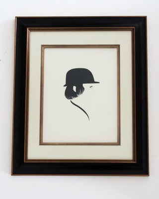 Victorian paper silhouettes of famous (and infamous) scifi characters