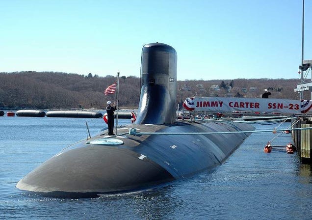 The Navy's Most Shadowy Spy Is 450 Feet Long & Named After Jimmy Carter