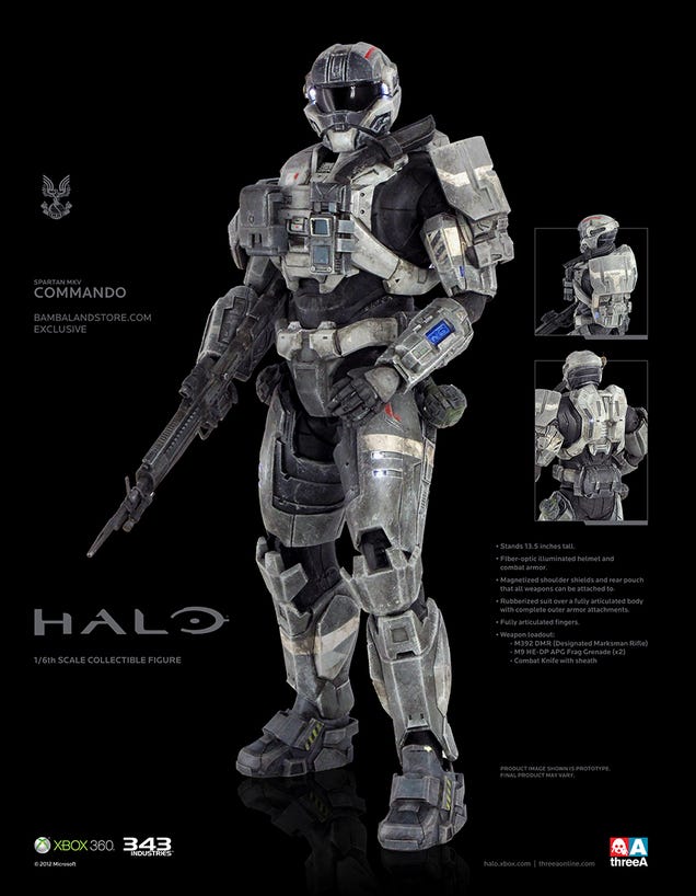 Giant Halo Figures Might be the Best Video Game Toys Ever Made