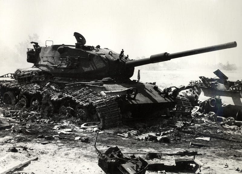 15. where was the largest tank battle in history?