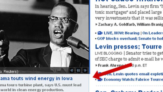 The Washington Post Cannot Tell Obama From Malcolm X