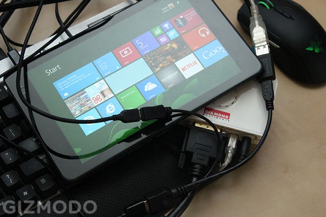 Can a Cheap Windows Tablet Replace Your Desktop?