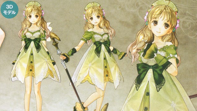 Atelier Ayesha's 3D Characters Look So Good, They Almost Look 2D