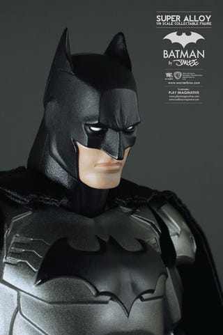 I'm in Love With a Giant Batman Figure That's Made Out of Metal