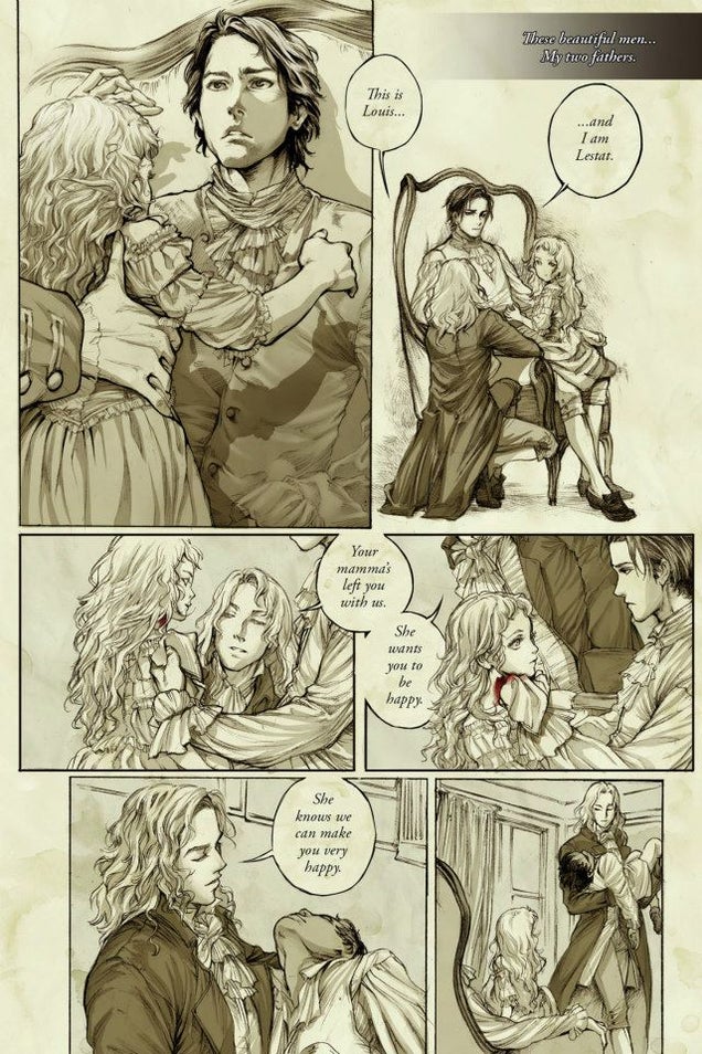 First Glimpse of the Graphic Novel that Retells Interview With a Vampire from Claudia's POV