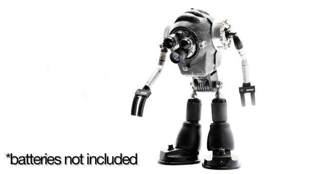 This Awesome Robot Art Was Built With Broken Toys and Old Electronics