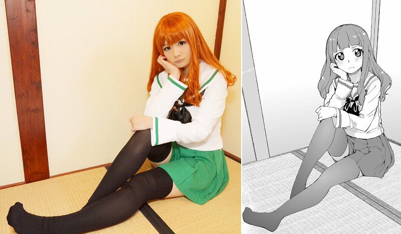 Cosplayers Turned into Drawings