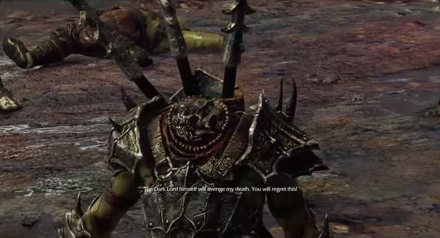Even Beheading Isn't Enough To Get A Mordor Orc To Stop Talking