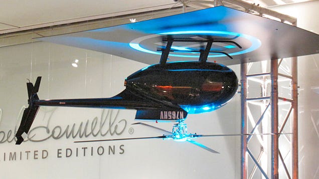 An Upside Down Helicopter Makes For One Bad-Ass Ceiling Fan