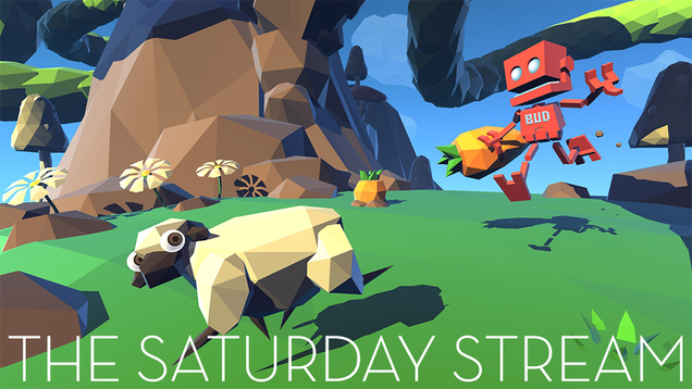 The Saturday Stream Plays Grow Home, A Wondrous Robot Adventure (Done!)