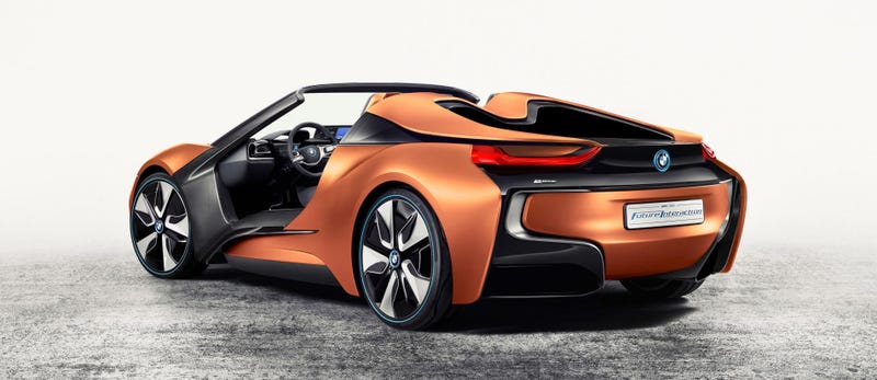 This BMW Concept Says No To Doors And Yes To A Huge Gesture-Controlled Screen