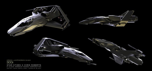 Badass 90's Starfighter Design Lives On With Star Citizen