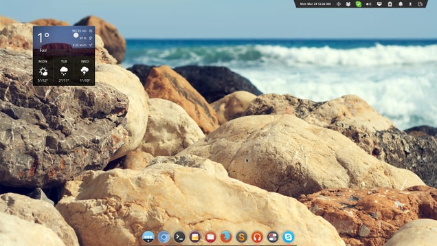The Rocky Beach Desktop