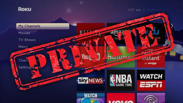 The Best Private Roku Channels, And How To Install Them | Lifehacker ...