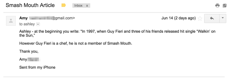 Smash Mouth Fans Speak Out