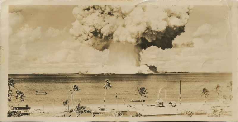 bikini atoll before and after