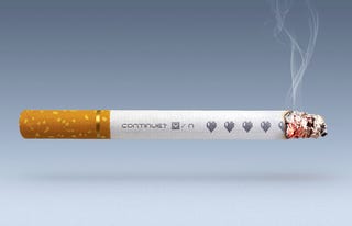 Video Games Remind Us That Cigarettes Will Kill You