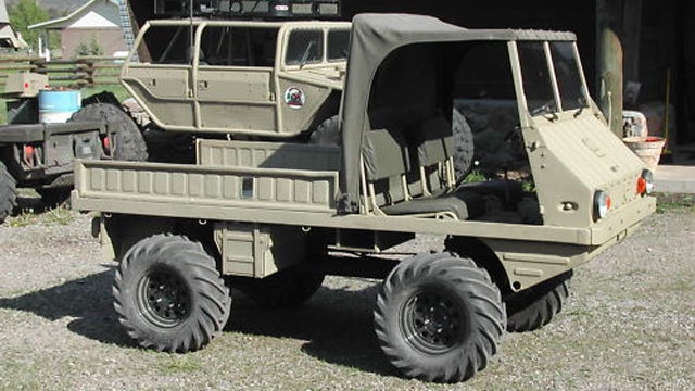 1962 Steyr Puch Haflinger is weird military truck fun in a ...
