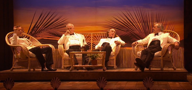 Watch a sneak preview of the new Monty Python show opening tonight