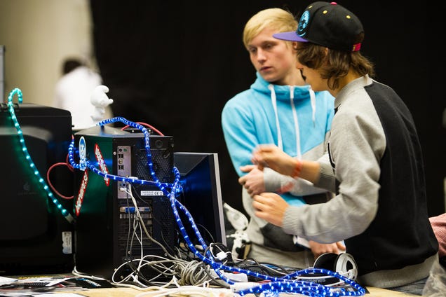 The Sights, Lights (and Imagined Smells) of the World's Biggest LAN Party