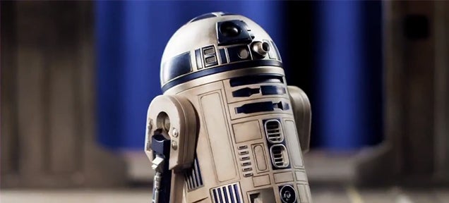 This R2-D2 toy is so detailed that you can use it in the new Star Wars
