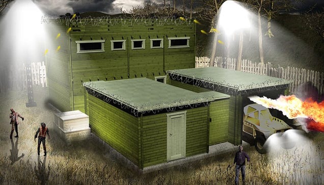 A $146,000 Anti-Zombie Cabin Is Your Best Bet To Stay Safe on Halloween
