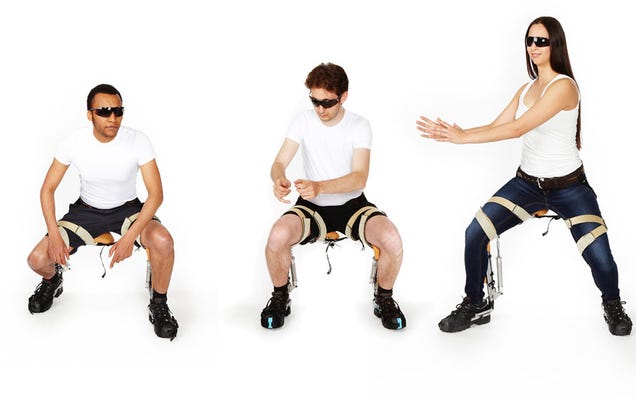 This Pair of Bionic Pants Is a Chair That You Wear