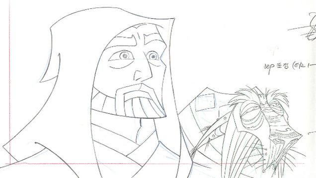 Concept Art from Lucas' forgotten Star Wars Animated Series
