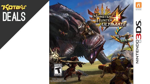 $10 Off Your Monster Hunter 4 Preorder, Razer Naga Epic, More Deals