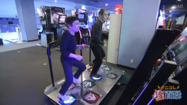 Watch This Elderly Japanese Couple Tear Up DDR