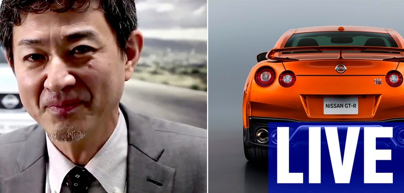 Ask Nissan's Chief GT-R Specialist Hiroshi Tamura Anything You Want Right Now