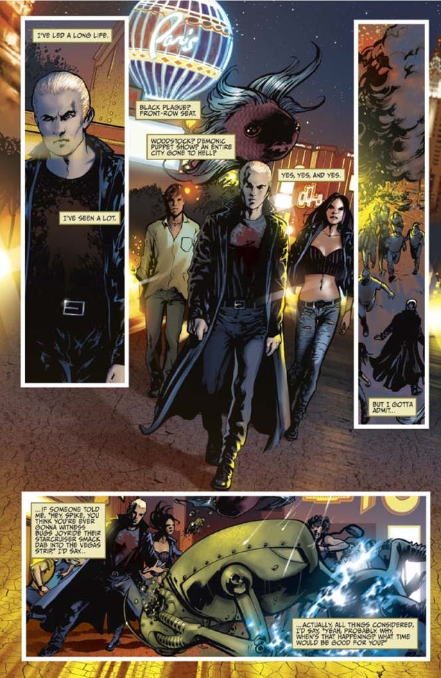 An exclusive sneak peek of the final issue of IDW's Spike miniseries