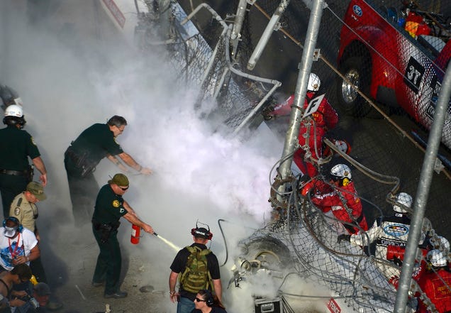 A Collection Of Photos From NASCAR's Wild Day At Daytona