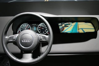 Is this the Futuremark 3D OpenGL-Powered Car Dashboard of the Future?