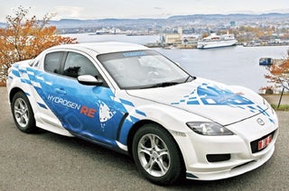 Green Wankel: Hydrogen-Powered Mazda RX-8 Hits Norway