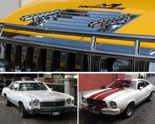Gun-Barrel-Equipped Hummer, Monte Carlo, Mustang II Send Swedes Fleeing In Panic