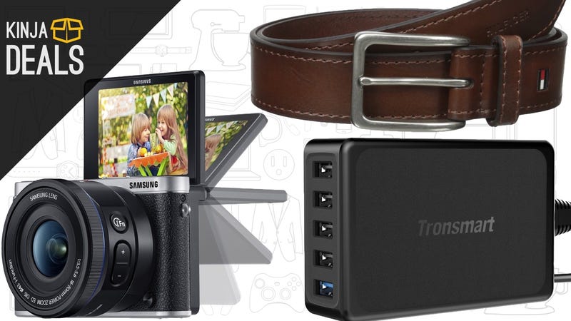 Today's Best Deals: Mirrorless Camera, Tommy Hilfiger Accessories, and More