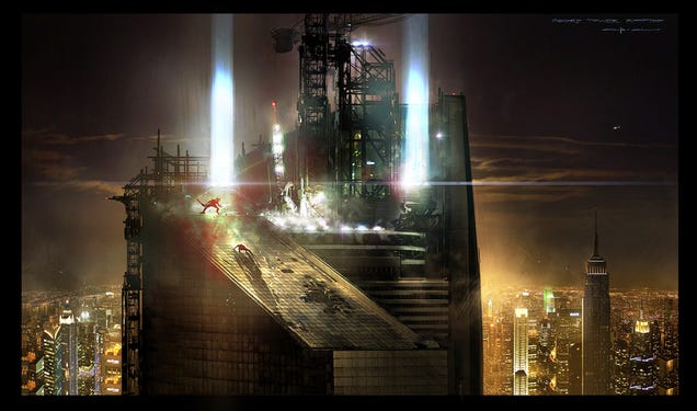 Brand new Amazing Spider-Man concept art takes you deep inside OsCorp!