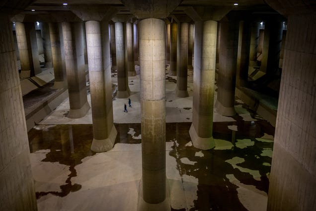 Tokyo Has the Largest Underground Water Tank in the World