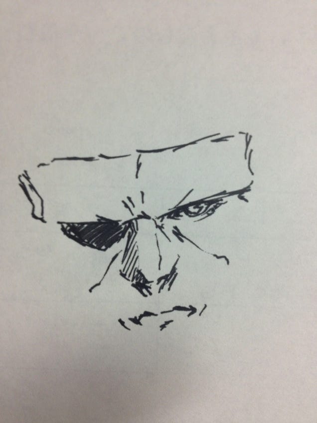 Anyone Can Draw Snake from Metal Gear. Um, Maybe Not.