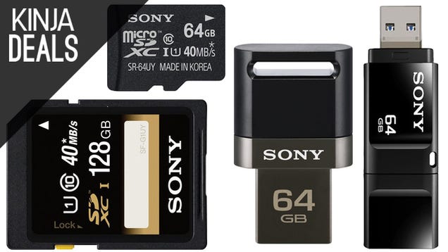 Add To Your Flash Storage Collection with This Huge Sony Sale