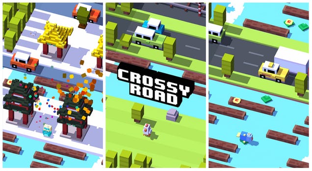 can you play crossy road on lg tv