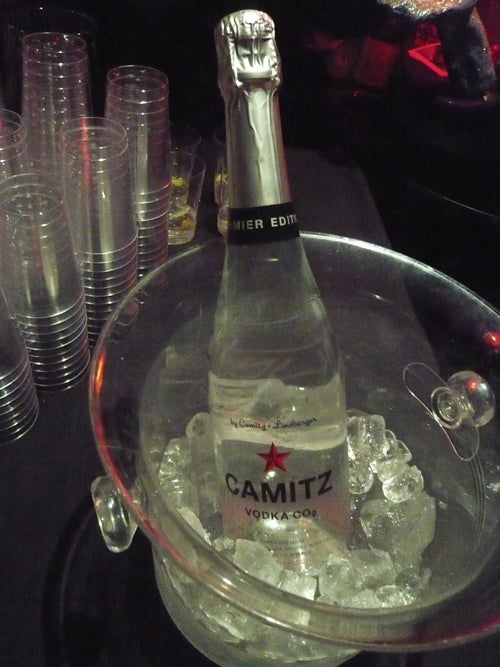 There was sparkling vodka at the party. Sparkling. Vodka. WTF.
