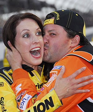 NASCAR's Tony Stewart Makes Sure The Girls Are 18