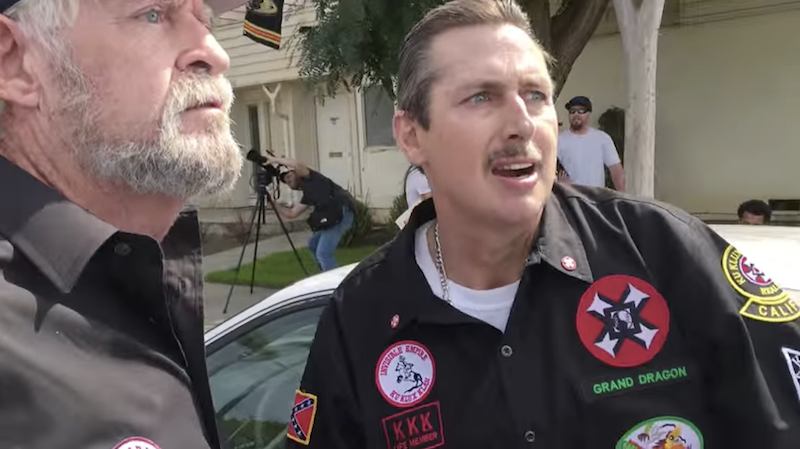 KKK Grand Dragon Has a Clever Plan to Make People Think He Doesn't Support Trump